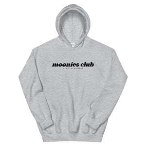 Moonies Club Unisex Hoodie (White)