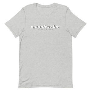 Moonies Club Short-Sleeve Unisex T-Shirt (White)
