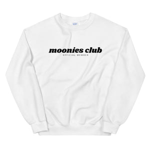 Moonies Club Unisex Sweatshirt (Black)