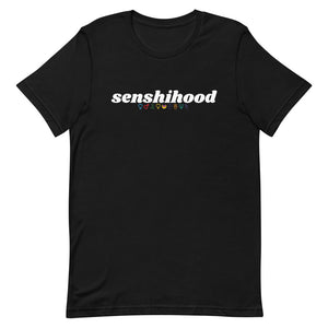 Senshihood Short-Sleeve Unisex T-Shirt (White)