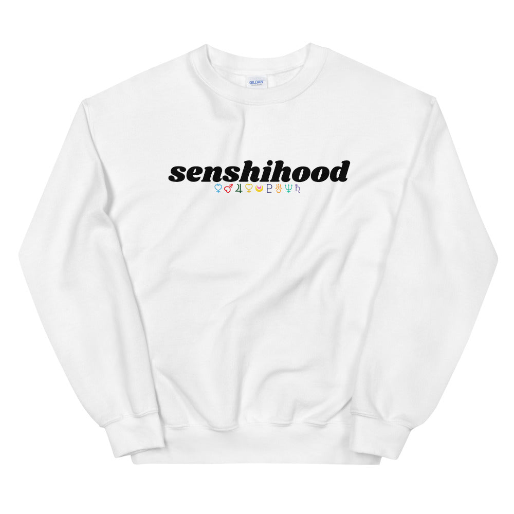 Senshihood Unisex Sweatshirt (Black)